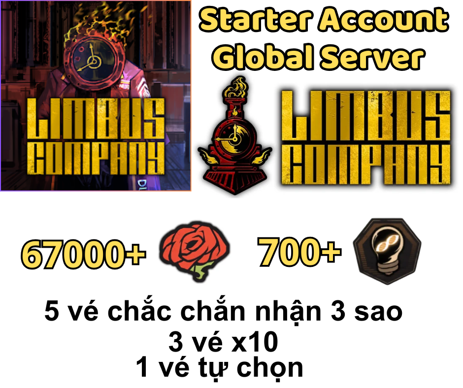 [GLOBAL]Limbus Company Starter Account